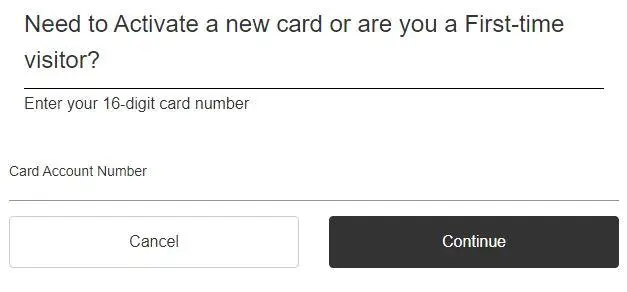 Rapidfs Activating Paycard