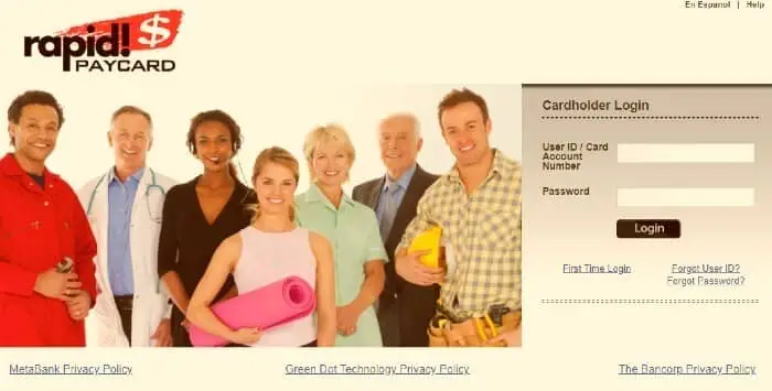 Rapidfs login